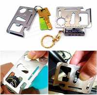 Tool Card supravietuire multifunctional  cu 11 functii