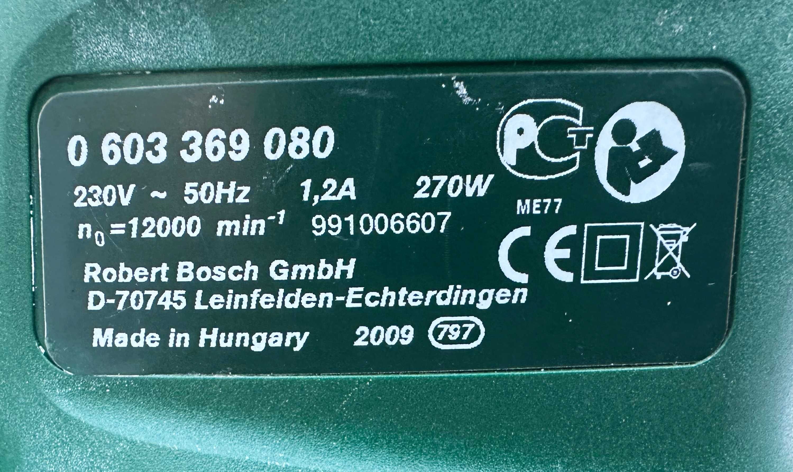 BOSCH PEX 270 A - Ексцентършлайф 270W