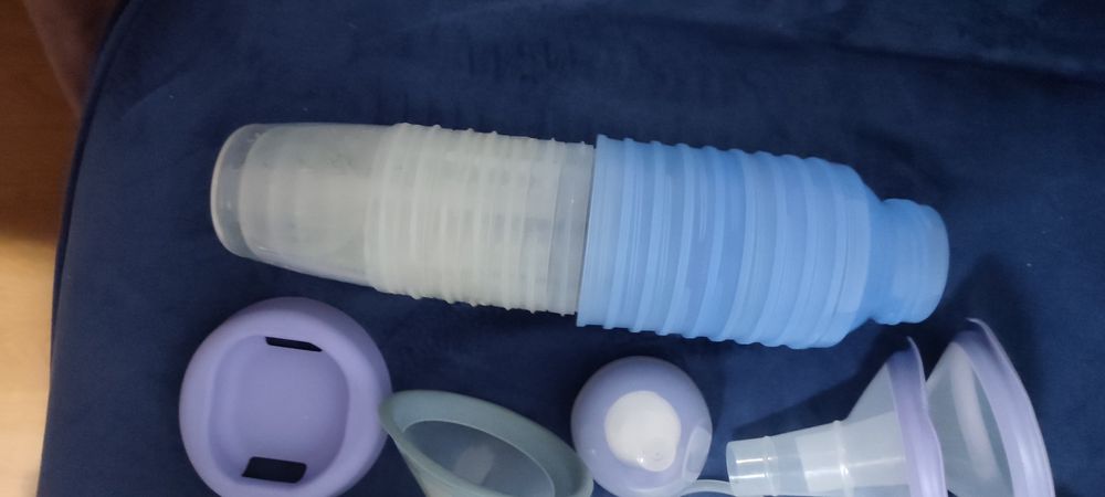 Kit pompa electrica dublă de san Lansinoh plus multe accesorii
