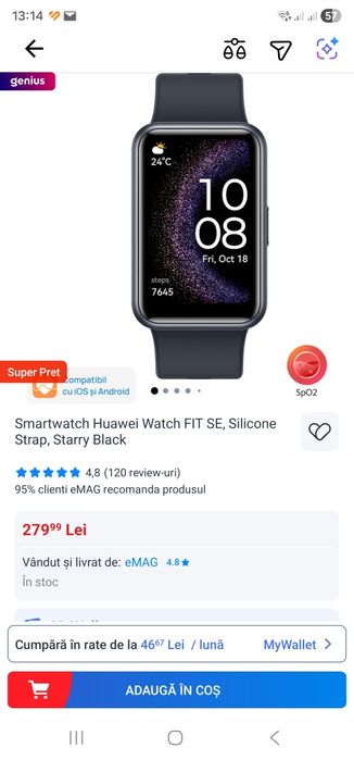 Huawei watch fit se