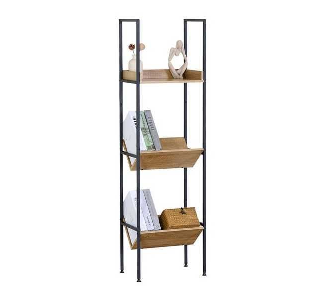 Етажерка за книги- стелаж, библиотека, 40*27*150см, 3 рафта