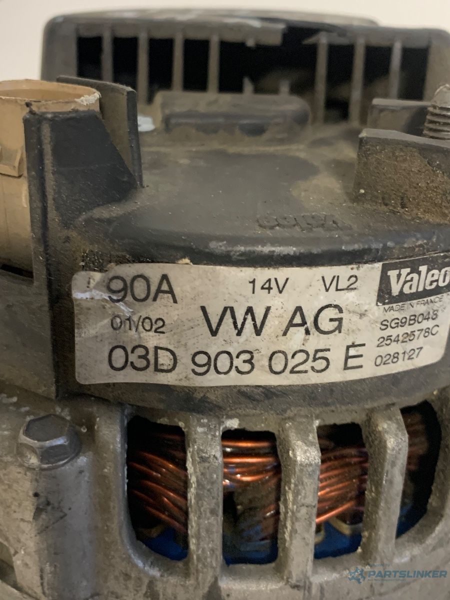 Alternator VOLKSWAGEN POLO 9N_ 2001 - 2012 1.2B 03D903025E