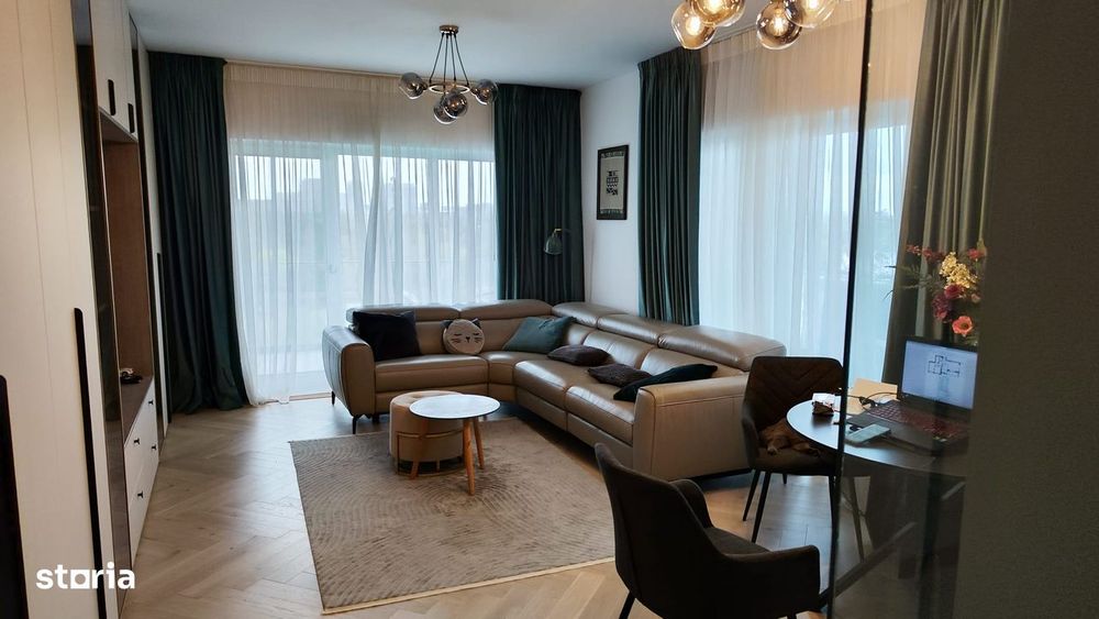 Apartament cu vedere directa la lac, utilat si mobilat complet