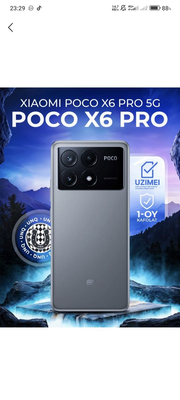 Xiaomi Poco x6 pro 5g