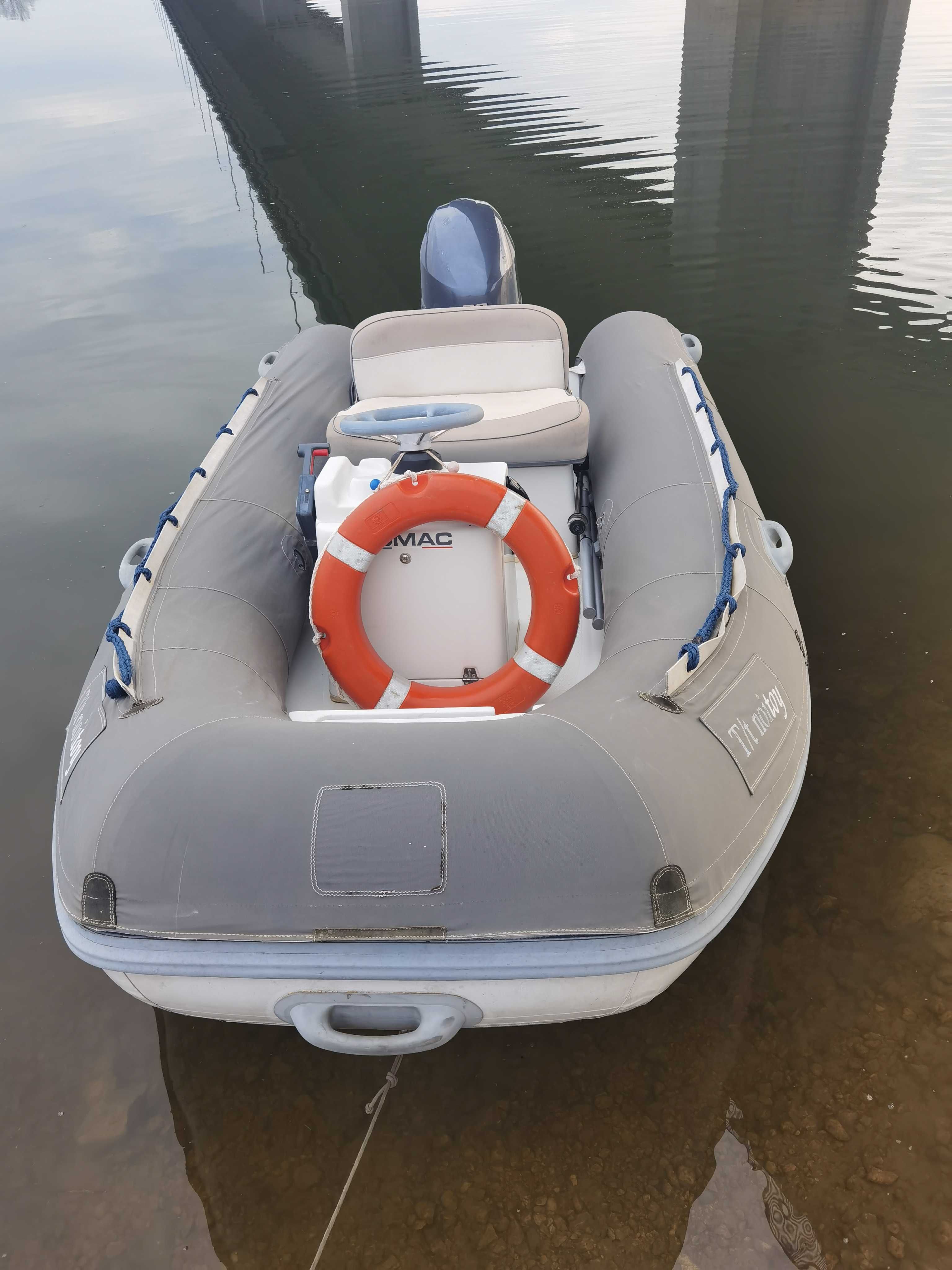 Лодка-Rib/Риб/марка-LOMAC, модел-350 Lx-Морско изпълнение