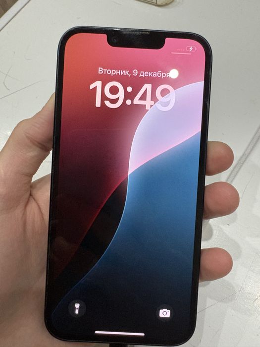 14 айфон, 128 гб ,темно -синий