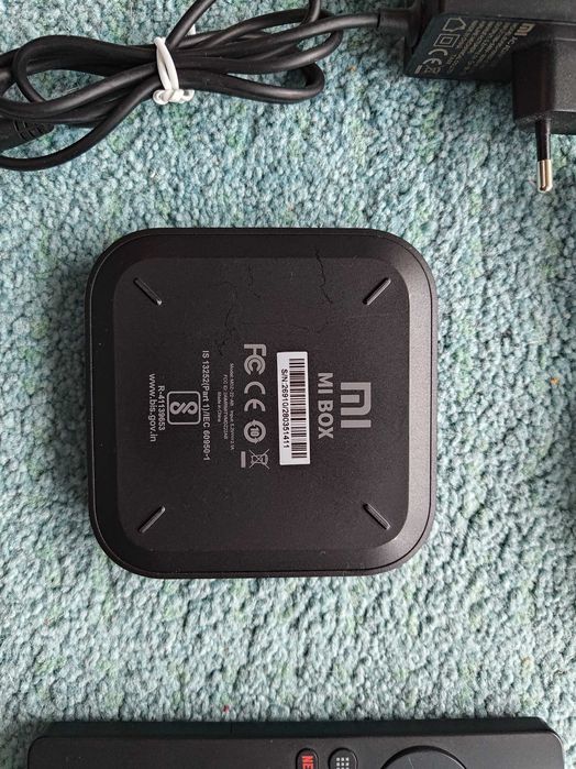 Mediaplayer Xiaomi MI TV Box S, 4K, HDR, Control Voce, Negru