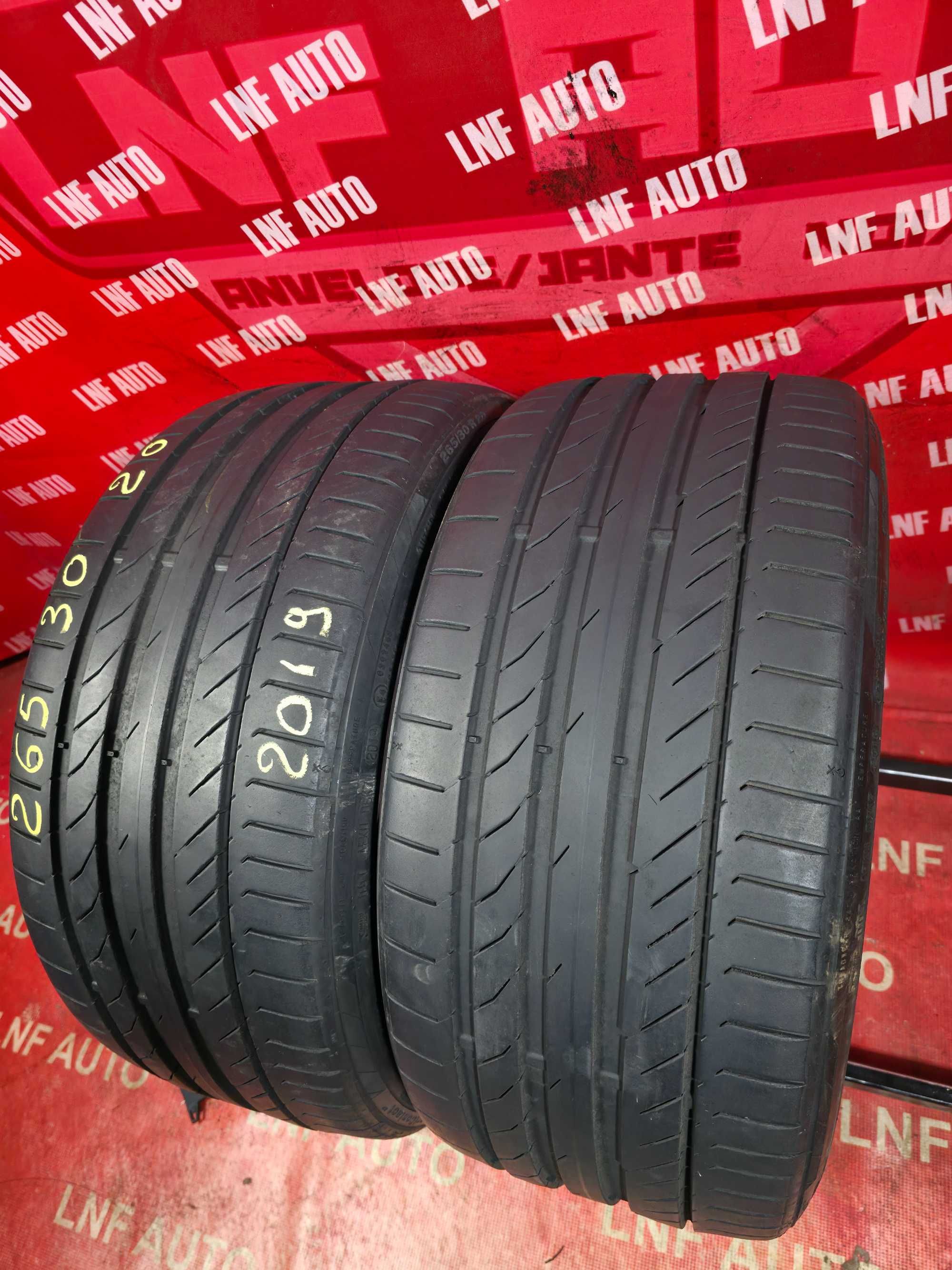 Anvelope de VARA - 265/30/20 - Continental - 6.5 MM - DOT 2019 !