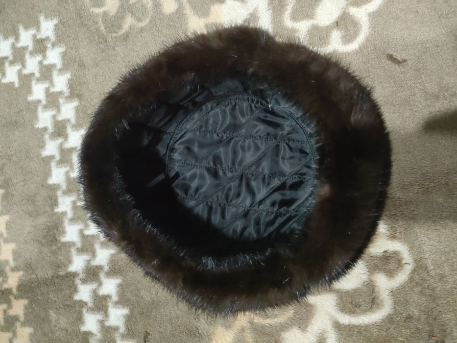 Новая норковая шапка