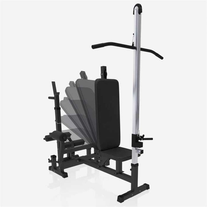 Banca multifunctionala cu scripete pentru fitness