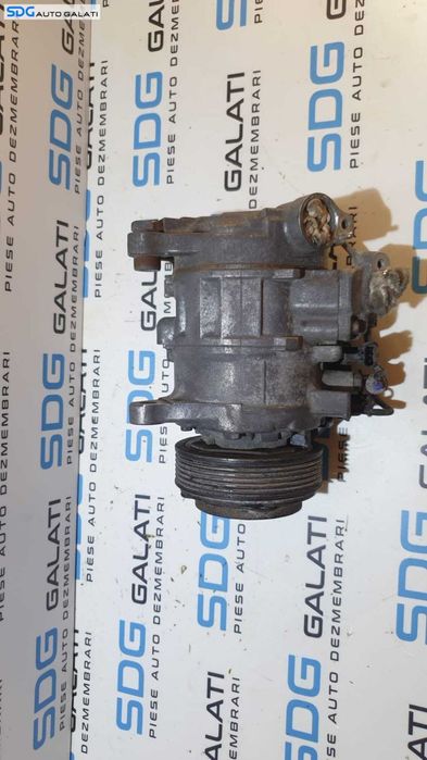 Compresor AC Aer Conditionat Clima BMW Seria 3 E90 E91 E92 E93 316 318 320 2.0 D N47 2007 - 2011 Cod 9225703 64529225703