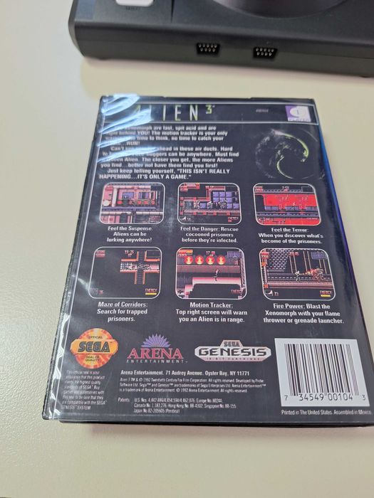 Alien 3 caseta discheta clasica Sega Mega Drive Genesis