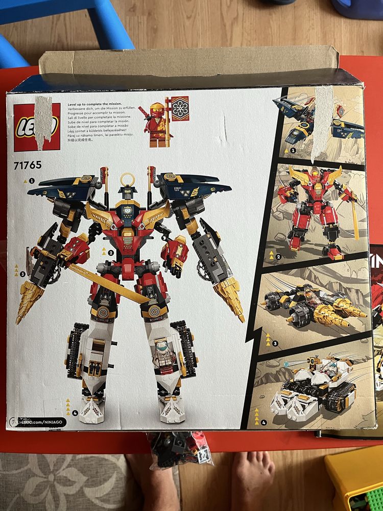 Lego Ninjago- Robot Ninja Ultra Combo 71765, 1104 piese