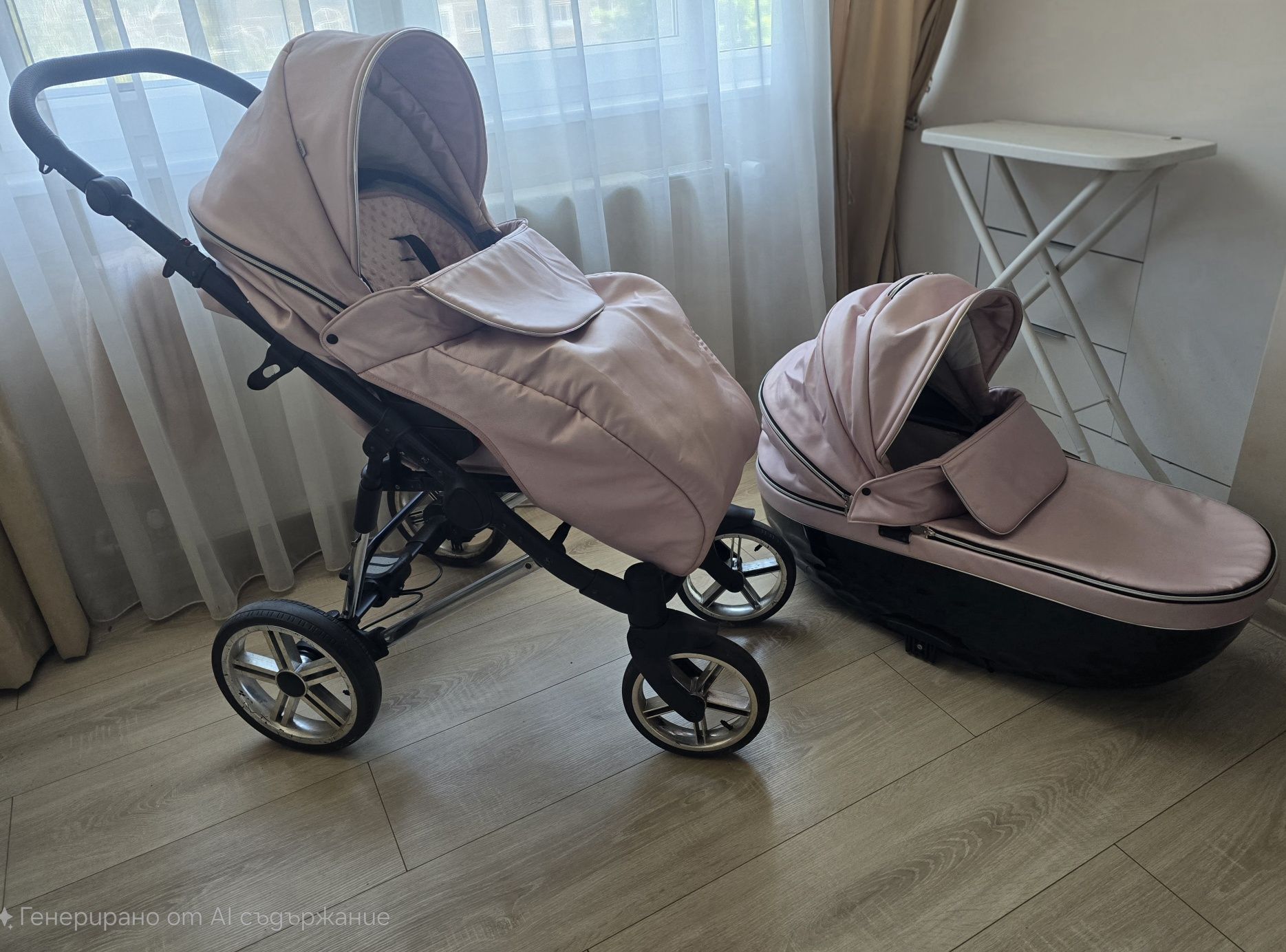 Бебешка количка 3 в 1 Adbor Avenue 3D