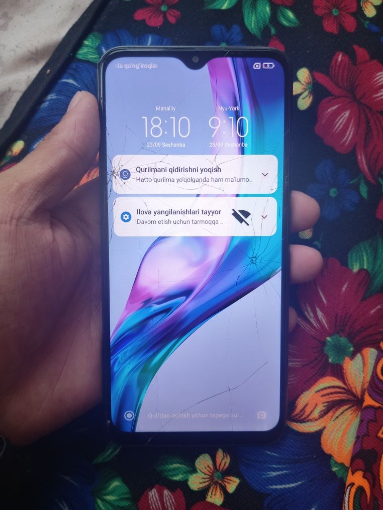 Redmi 9 prime xolati urtacha