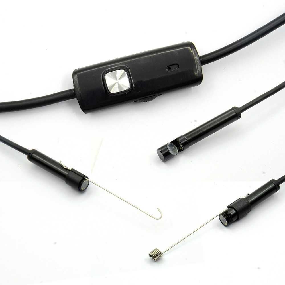 Ендоскопска камера за смартфон EN20, гъвкава, IP67, LED осв., 3 м