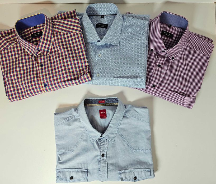 S.oliver / Eterna - мъжки ризи с къс и дълъг ръкав