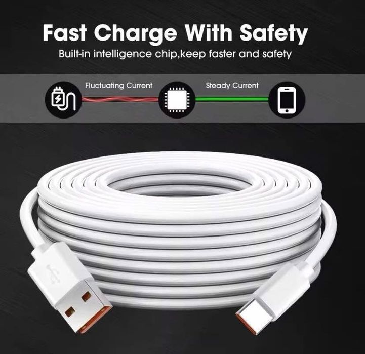 Cablu de încărcare rapidă USB-C 12M