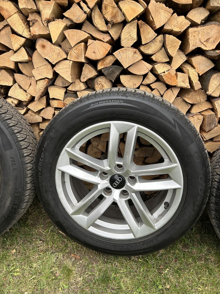 Jante audi r17 cu anvelope noi dot 2023
