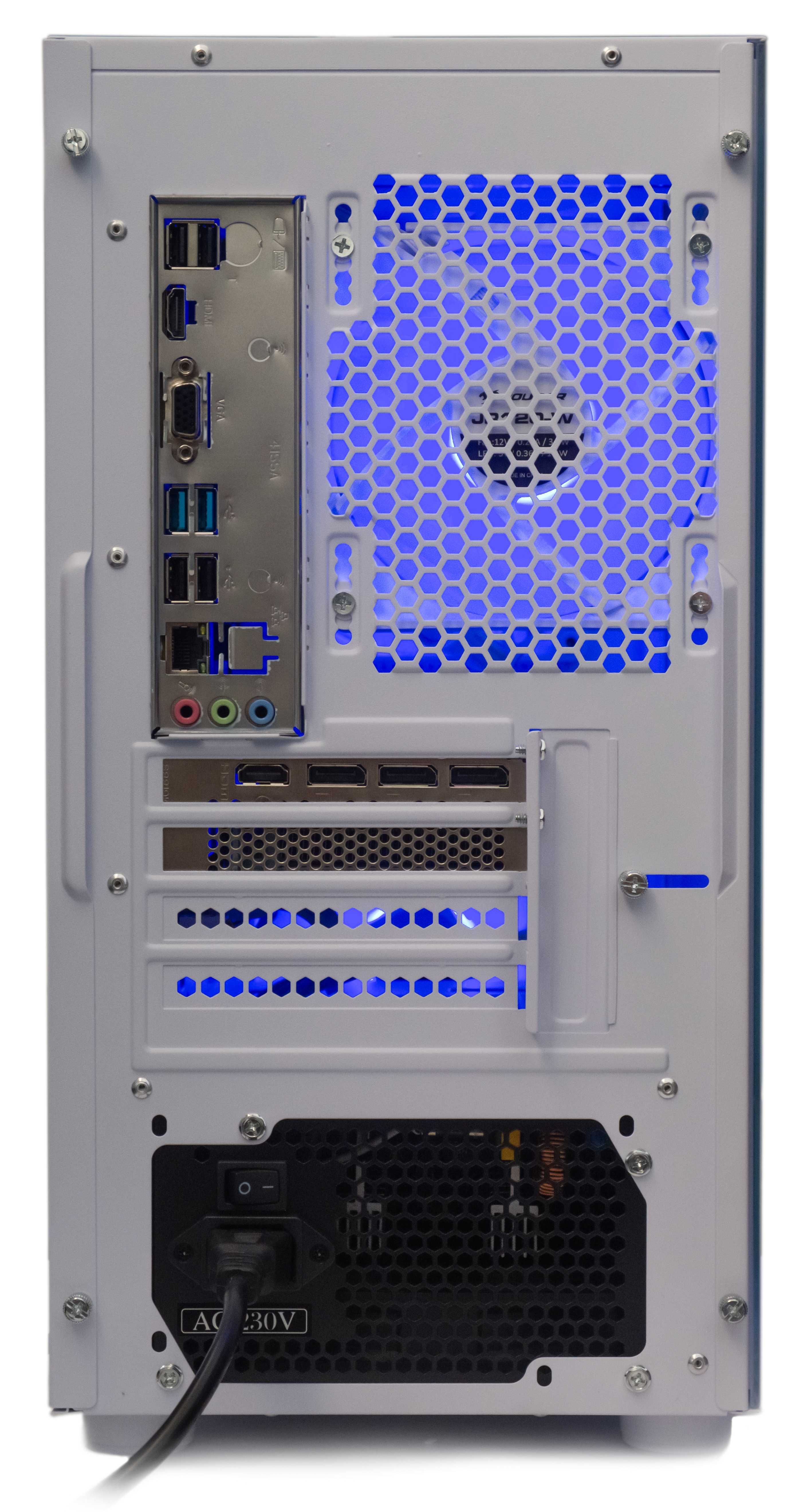 Геймърски компютър Ryzen 7 RTX 3060 12GB GDDR6 RAM 16GB SSD 512GB ARGB