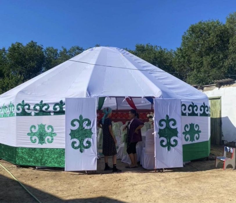 Аренда юрта на Кыз узату , беташар ,кудалык тойларга ,ас ка