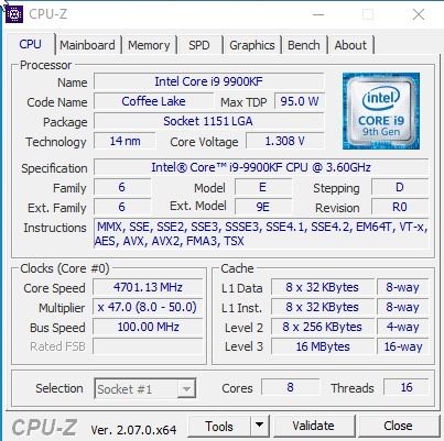 Pc Gaming RTX 3070 i9 9900kf 16gb