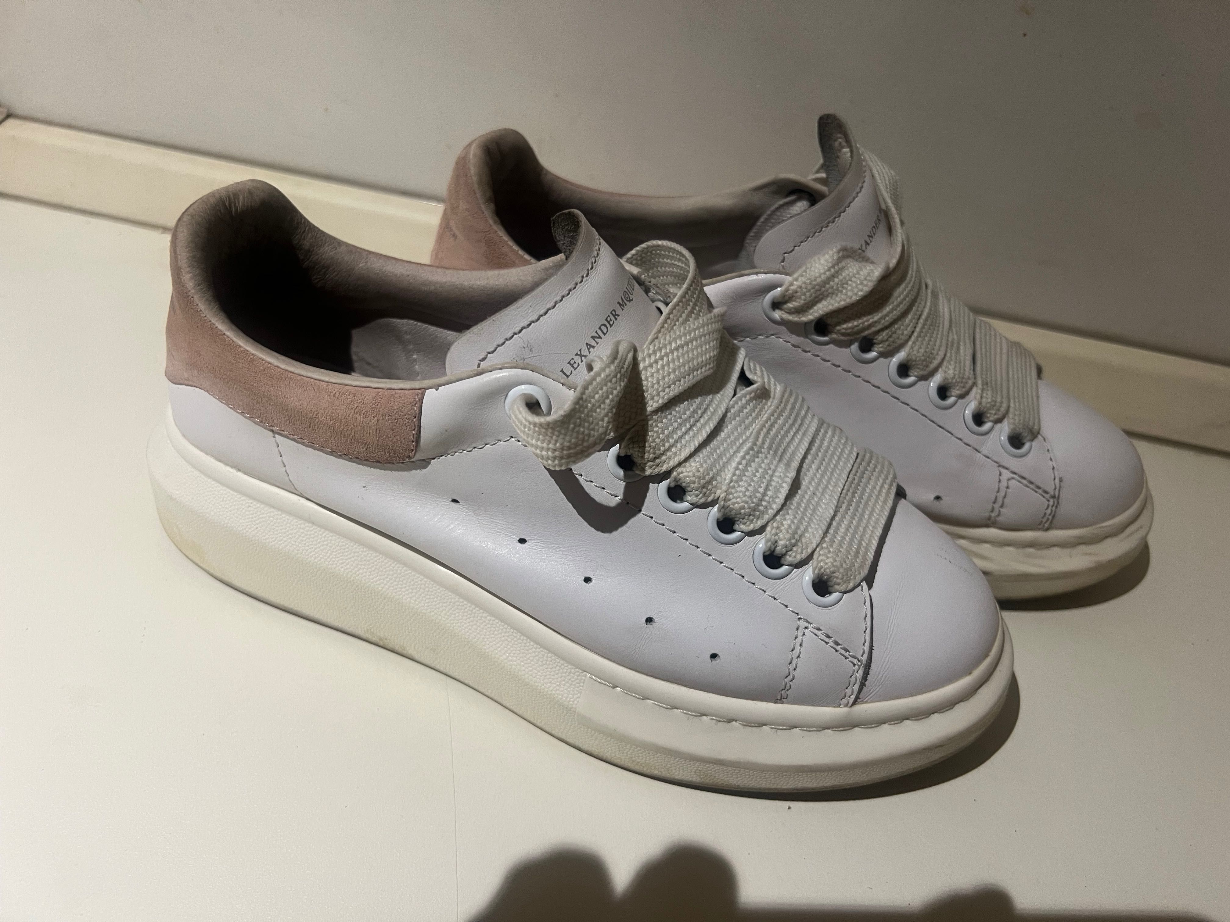 Adidasi piele Alexander McQueen roz marime 39