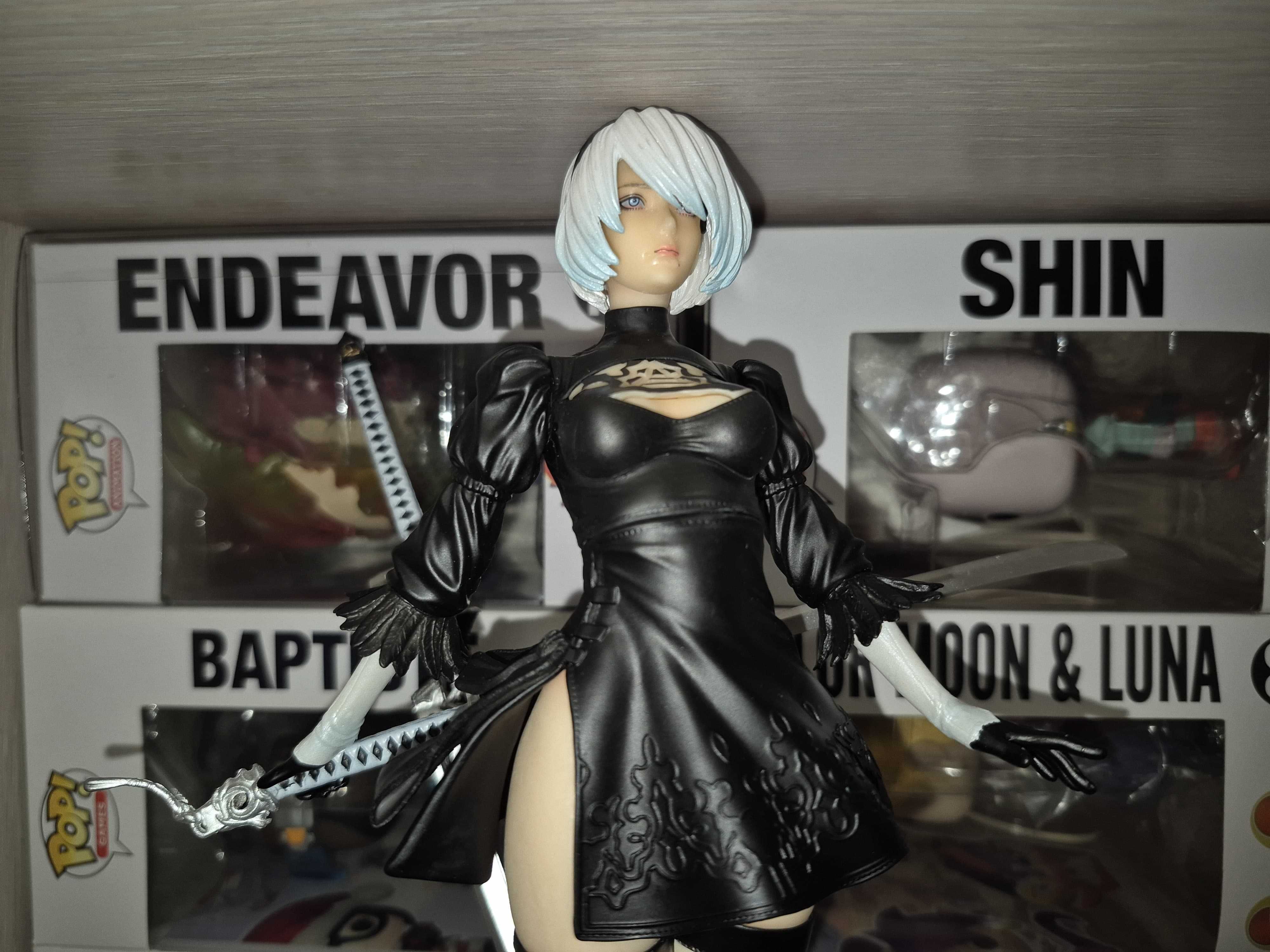 Figurina Joc Anime - NieR: Automata 2B, 30 cm, Cutie