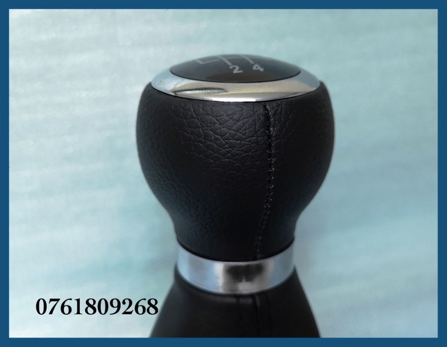Manson schimbator + nuca de PIELE pentru VW Passat B6 CC cu 5 trepte