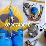 Centralina 2,3, 4 robineti, monometru, regulator, butelie GPL