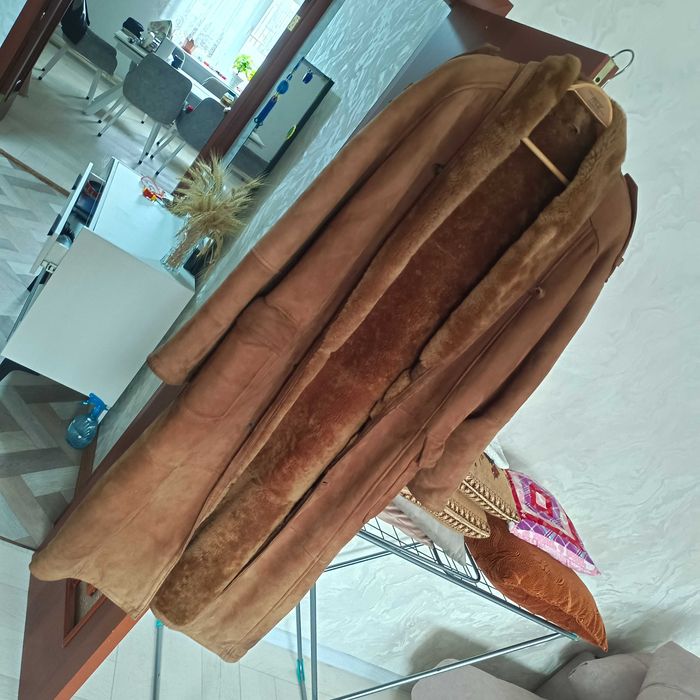 Винтажная дубленка