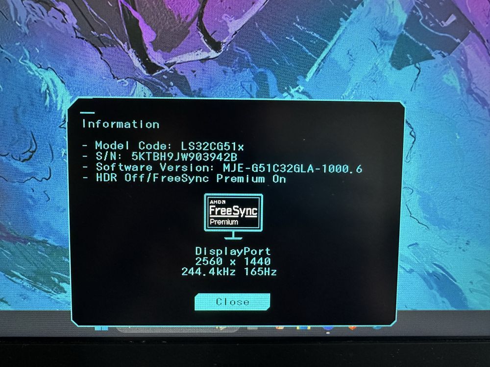 Monitor SAMSUNG Odyssey G5 32 Inch