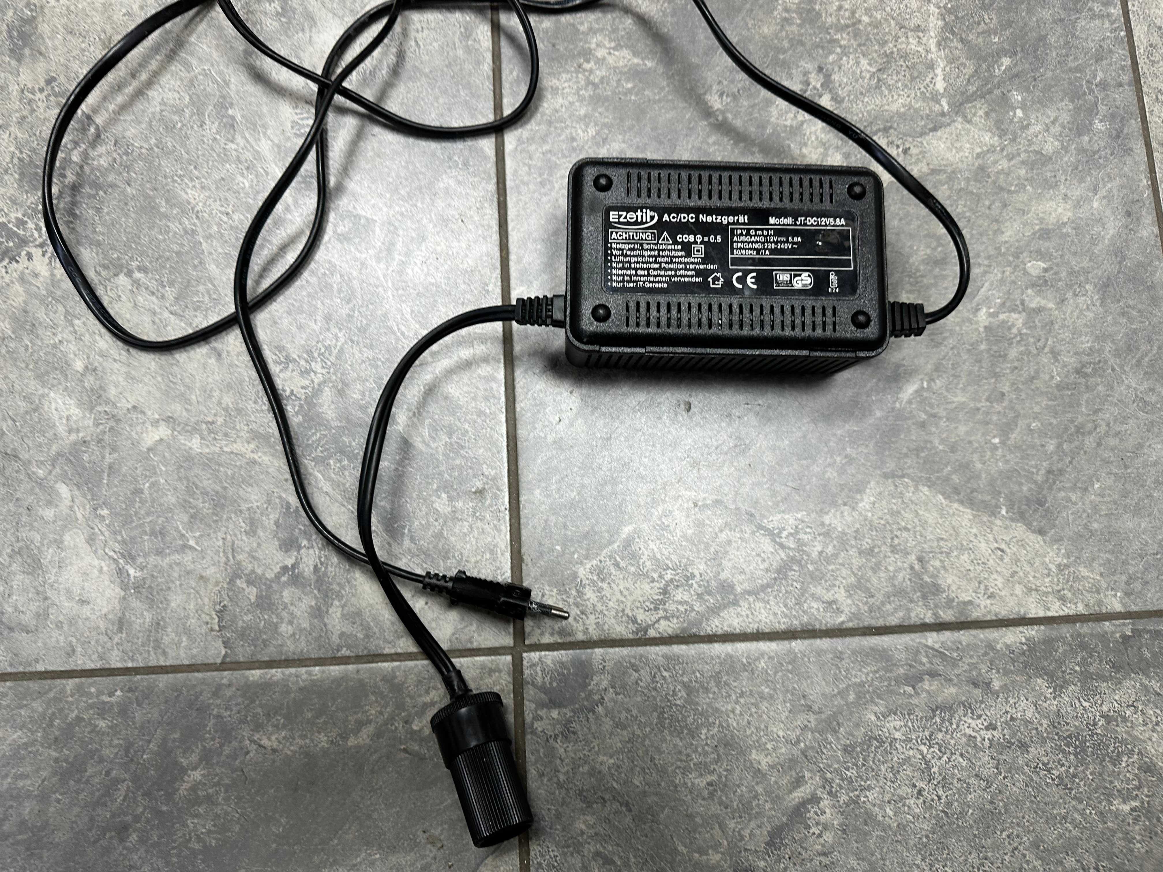Адаптер за хладилна чанта  от 12v  на 200V