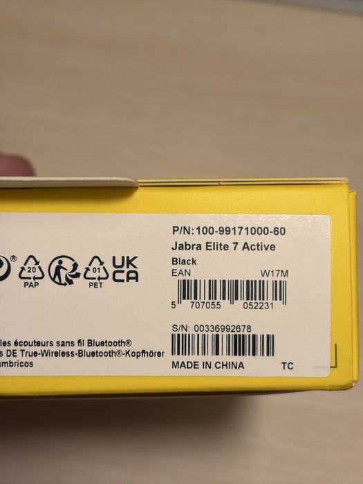 Casti bluetooth Jabra Elite 7 Active True Wireless
In-Ear