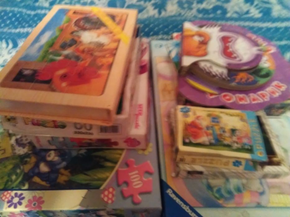 Пазлы детские от 1000 тенге