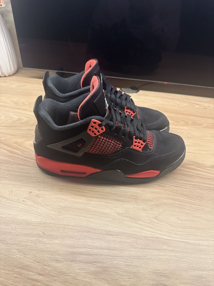 Jordan 4 Red Thunder!  44.5