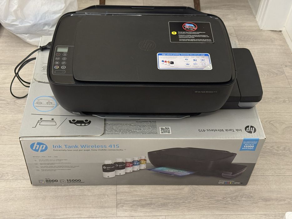 принтер hp ink tank wireless 415 новый