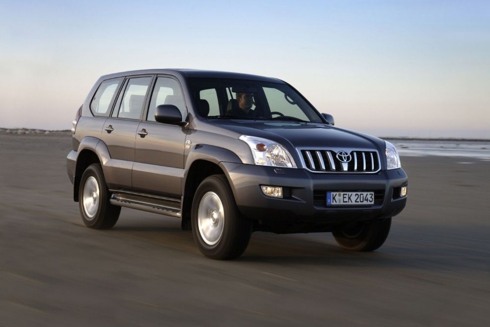 Крепления заднего бампера на Toyota LCR Prado 120/ Прадо 120