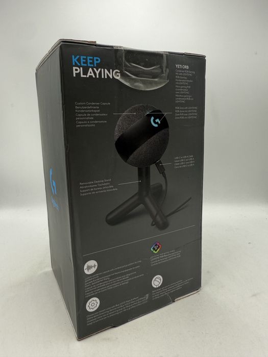 Microfon Gaming LOGITECH G Yeti Orb Sigilat Negru G