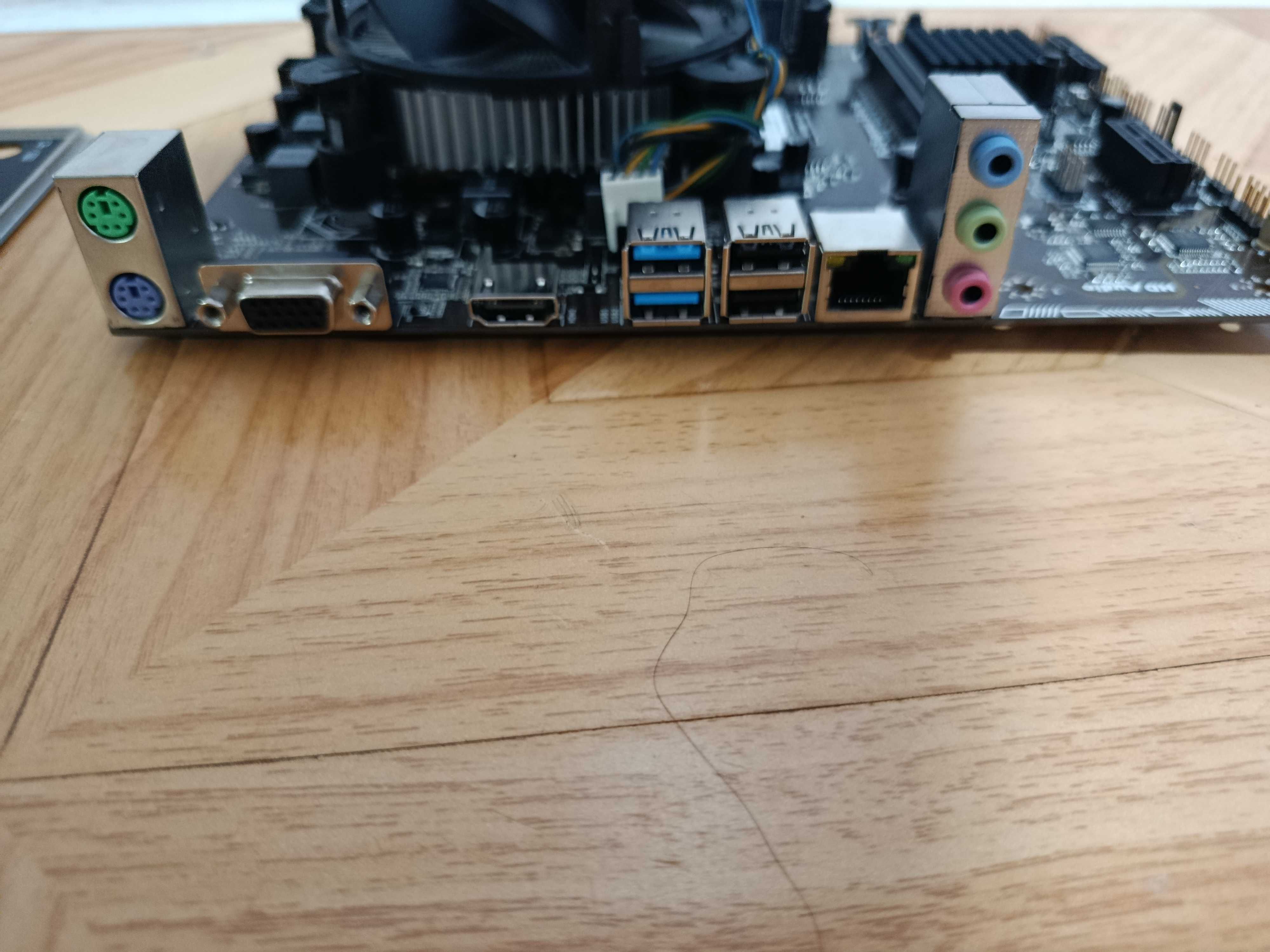 Плата H110+i3 4gb