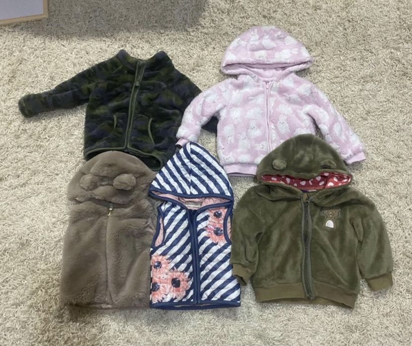 Lot haine bebe marimea 74