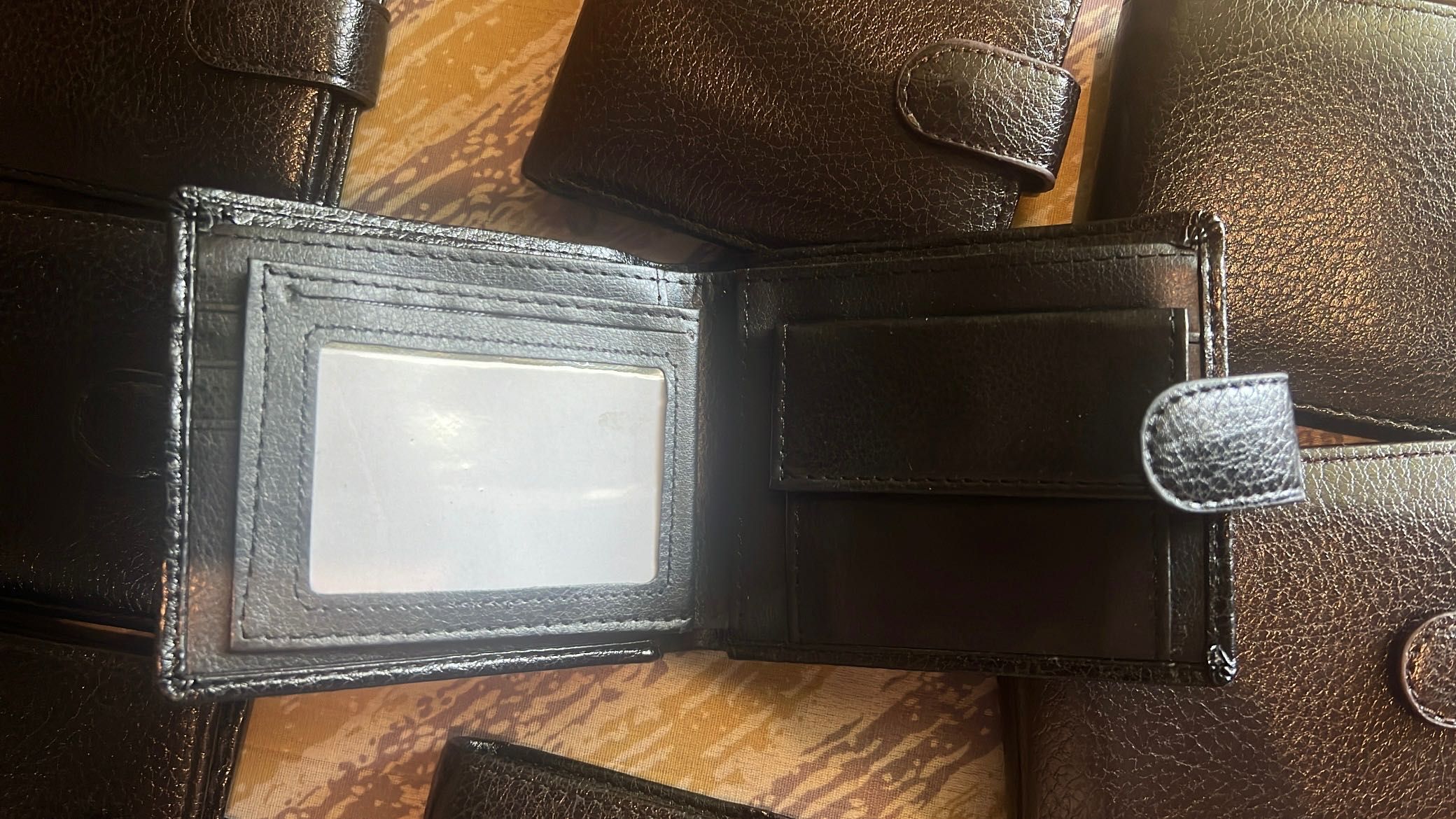 10 бр. Черни Портпонета / Портфейли стил Vintage