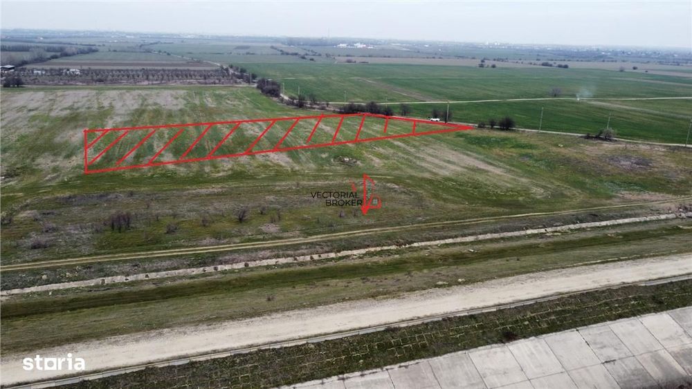 Teren extravilan 5.800 mp in Cornetu, ideal pentru investitie