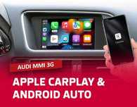 Apple CarPlay Android Auto Mirrorlink MMI 3G Audi A4 A5 Q5 (2009–2016)