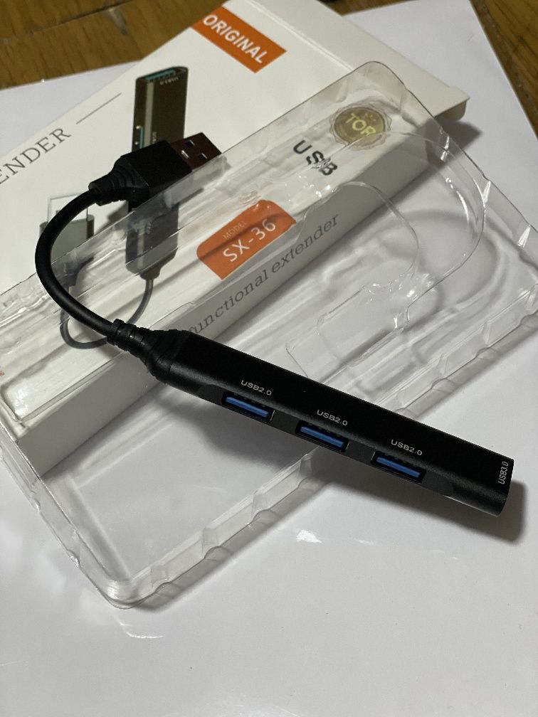Hub sotiladi yangi ishlatilmagan
Стандарт USB: USB 2,0×3 + USB 3,0×1
И