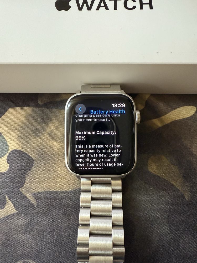 Apple watch se 44mm silver