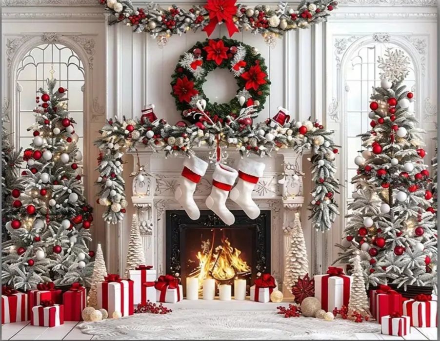 Коледени фото декори