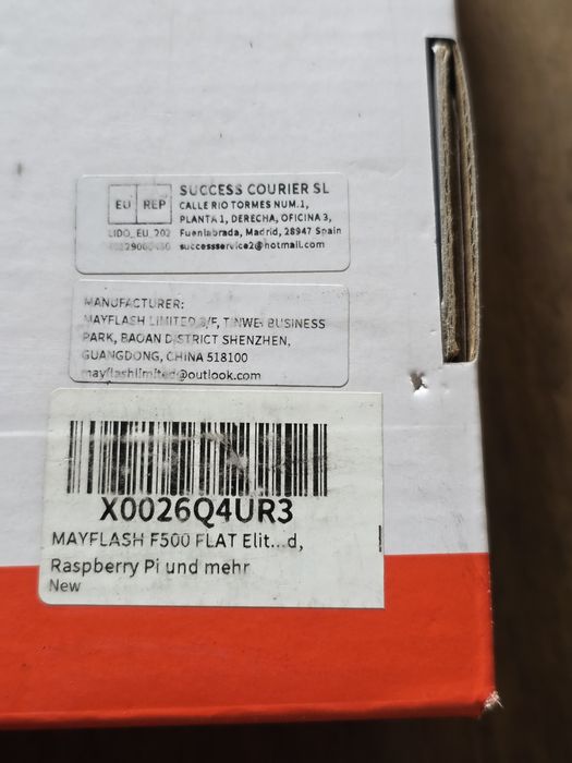 Controler arcade MAYFLASH F500 FLAT Elite Fight Stick fără stick cu bu