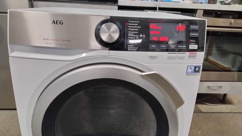 А+++ Комбинирана Пералня със сушилня AEG-АЕГ 10/6 кг 1600 об/мин