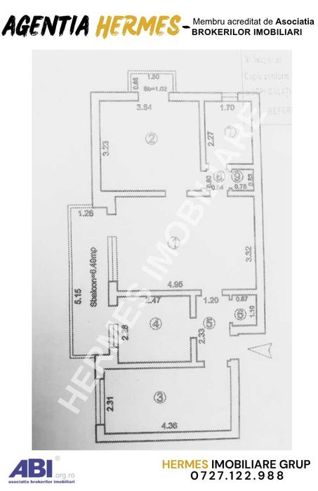 Vanzare Apartament 3 camere , etaj 1, Mazepa 1